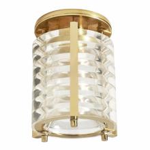 Waterworks 18-55493-20704 - Signal Mini Flush Mount with Acrylic Shade in Unlacquered