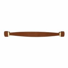 Waterworks 22-46671-66803 - Rockport 12'' Tan Leather Appliance Pull in Unlacquered