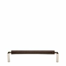 Waterworks 22-21749-08477 - Abbott 6'' Chocolate Leather Pull in