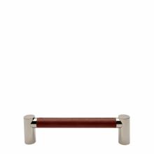 Waterworks 22-94287-29150 - Sonoma 12 Chestnut Leather Pull in Unlacquered Brass