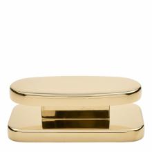 Waterworks 22-20205-86433 - Dorland 4 Smooth Pull in Unlacquered Brass