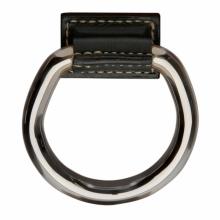 Waterworks 22-56414-11023 - Attersee 1 1/8'' Chestnut Leather Pull in Unlacquered