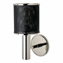 Waterworks 18-07190-82663 - Montecito Wall Mounted Single Arm Sconce with Perforated Shade in
