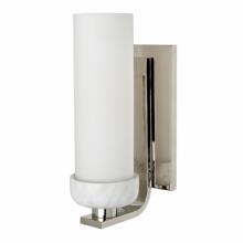 Waterworks 18-09155-94451 - Shane Wall Mounted Single Arm Sconce with Glass Shade in Chrome