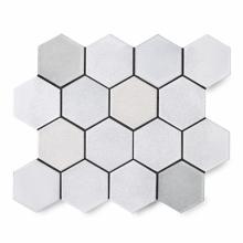 Waterworks 02-54512-29086 - Magma 3'' Hexagon Mosaic in Java Blend