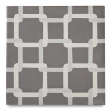 Waterworks 04-78432-09592 - Promenade Decorative Field Tile Rapport 8'' x 8'' Matte