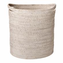 Waterworks 19-95143-77194 - Palm Large Oval Storage Basket in White Wash