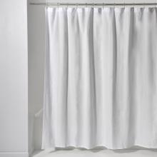 Waterworks 33-60940-76783 - Maeve Linen and Cotton Shower Curtain 72'' x 72'' in