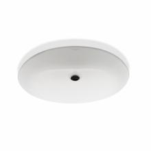 Waterworks 11-91469-70948 - Clara Undermount Oval Vitreous China Single Glazed Lavatory Sink 18 1/4'' x 13