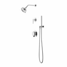 Waterworks 05-51140-64914 - Decibel Pressure Balance Shower Package with 5'' Shower Rose, Handshower and Diverter