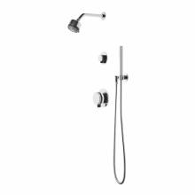 Waterworks 05-74316-01398 - Decibel Pressure Balance Shower Package with 3 1/4'' Rain Shower Head, Handshower and