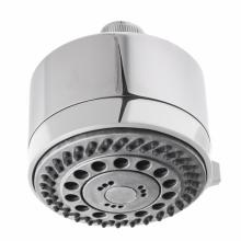 Waterworks 05-04641-92158 - Universal 3 1/4'' Shower Head with Adjustable Spray in Unlacquered