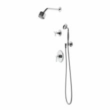 Waterworks 05-59111-88268 - Roadster Pressure Balance Shower Package with 3 1/4'' Shower Head, Handshower and