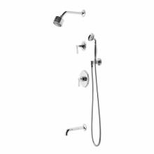 Waterworks 05-90993-69065 - Roadster Pressure Balance Shower Package with 3 1/4'' Shower Head, Handshower, Tub