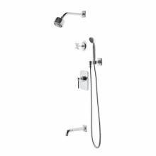 Waterworks 05-14256-59132 - Ludlow Pressure Balance Shower Package with 3 1/4'' Shower Head, Handshower, Tub Spout