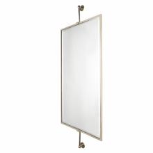 Waterworks 21-78351-43738 - Crystal Wall Mounted Rectangular Mirror on Bar 19 1/2 x 2 1/2 x 48 in Chrome