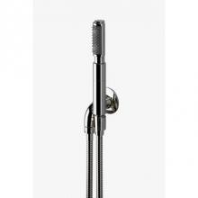 Waterworks 05-24307-80046 - .25 Handshower On Hook with Metal Handle in Dark Nickel, 2.5gpm (9.5L/min)