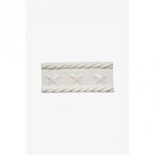 Waterworks 02-77413-02223 - Archive Rope and Star Rope and Star Border 2 1/2'' x