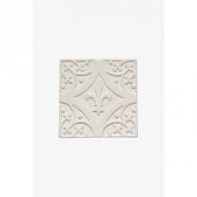 Waterworks 02-91911-76149 - Archive Church Decorative Field Tile Deco ''F'' 4 1/4'' x 4