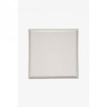 Waterworks 02-63716-36252 - Archive Field Tile 6 x 6 Beveled in Black Stain Glossy Stained Crackle