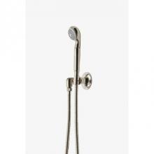 Waterworks 05-45936-35385 - Dash Handshower on Hook with Metal Handle in Unlacquered Brass, 2.5gpm