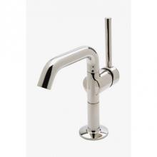 Waterworks 07-08862-25095 - .25 One Hole High Profile Bar Faucet, Metal Lever Handle in Dark Nickel