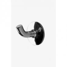 Waterworks 22-71990-13495 - .25 Single Robe Hook in Dark Nickel