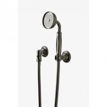 Waterworks 05-62579-85598 - Julia Handshower On Hook with Metal Handle in Nickel, 1.75gpm