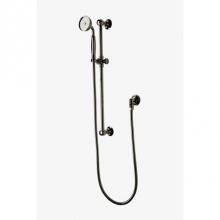 Waterworks 05-32673-70029 - Julia Handshower On Bar with Metal Handle in Matte Nickel, 1.75gpm