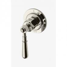 Waterworks 05-48603-42764 - Regulator Three Way Thermostatic Diverter Valve Trim with Metal Lever Handle in Chrome