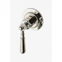 Waterworks 05-77474-08361 - Regulator Two Way Thermostatic Diverter Valve Trim with Metal Lever Handle in Nickel