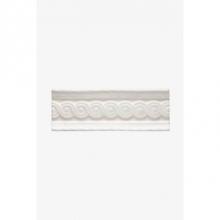 Waterworks 02-35420-28881 - Architectonics Handmade Classic Revival Serpentine Border 2 1/8 x 6 Finished and Glazed (Left) in