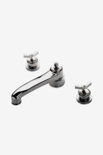 Waterworks 09-50489-86776 - Aero Low Profile Concealed Tub Filler with Metal Cross Handles in