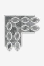 Waterworks 03-00249-92314 - Signet Solid Links Petite Double Continuous Corner 7 5/8'' x 11 1/4'' in