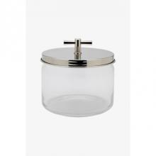 Waterworks 19-84074-26025 - Quarter Large Storage Jar with Nickel Lid