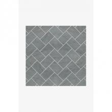 Waterworks 03-73759-60018 - Luminaire 4cm x 6cm Herringbone Mosaic in Verde Luna