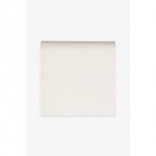 Waterworks 02-09264-42521 - Architectonics Dust-Pressed Mud Cap 4 1/4 x 4 1/4 in Dove Glossy Solid