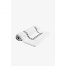 Waterworks 33-74046-03496 - Cella Overwoven Bath Rug 20 x 31 in White/Gray