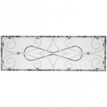 Waterworks 03-34387-29127 - Signet French Grille 12 x 36 Panel Mosaic in Stone Group 1, 2, 3, and