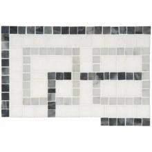 Waterworks 03-04300-23225 - Signet Chinois Continuous Corner 4 1/2'' x 7 3/8'' in Stone Group