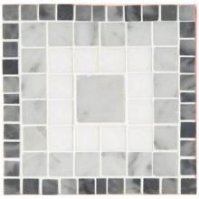 Waterworks 03-36426-90392 - Signet Dentil Block Corner 4 5/8'' x 4 5/8'' in Stone Group