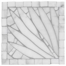 Waterworks 03-24732-81927 - Aqualinea Bamboo Block Corner 4 1/2'' x 4 1/2'' in Stone Group