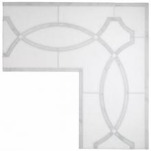 Waterworks 03-47719-06988 - Aqualinea Reticulated B Continuous Corner 7 1/2'' x 15 3/4'' in Stone Group