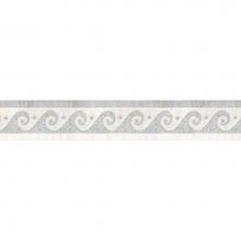 Waterworks 03-60095-47432 - Parramore Paris Wave Border 6 x 12 in Stone Group 1, 2, 3, and 4