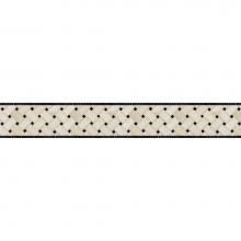 Waterworks 03-81172-92868 - Parramore Basketweave Border 5 3/4 x 12 in Stone Group 1, 2, 3, and 4