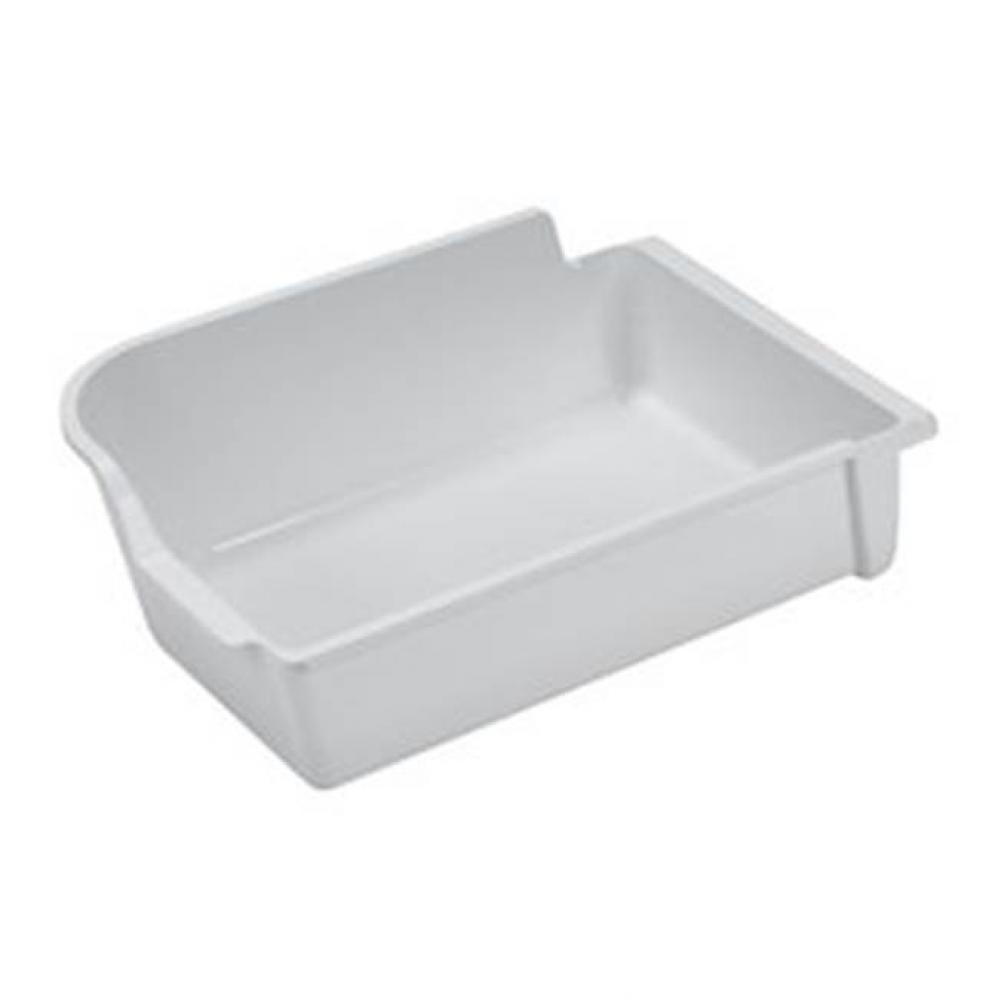 Refrigeration Storage Bucket: 5 1/2-In H X 9 1/2-In W X 16 1/4-In D Ice Maker Tray/Bin Plastic Hol