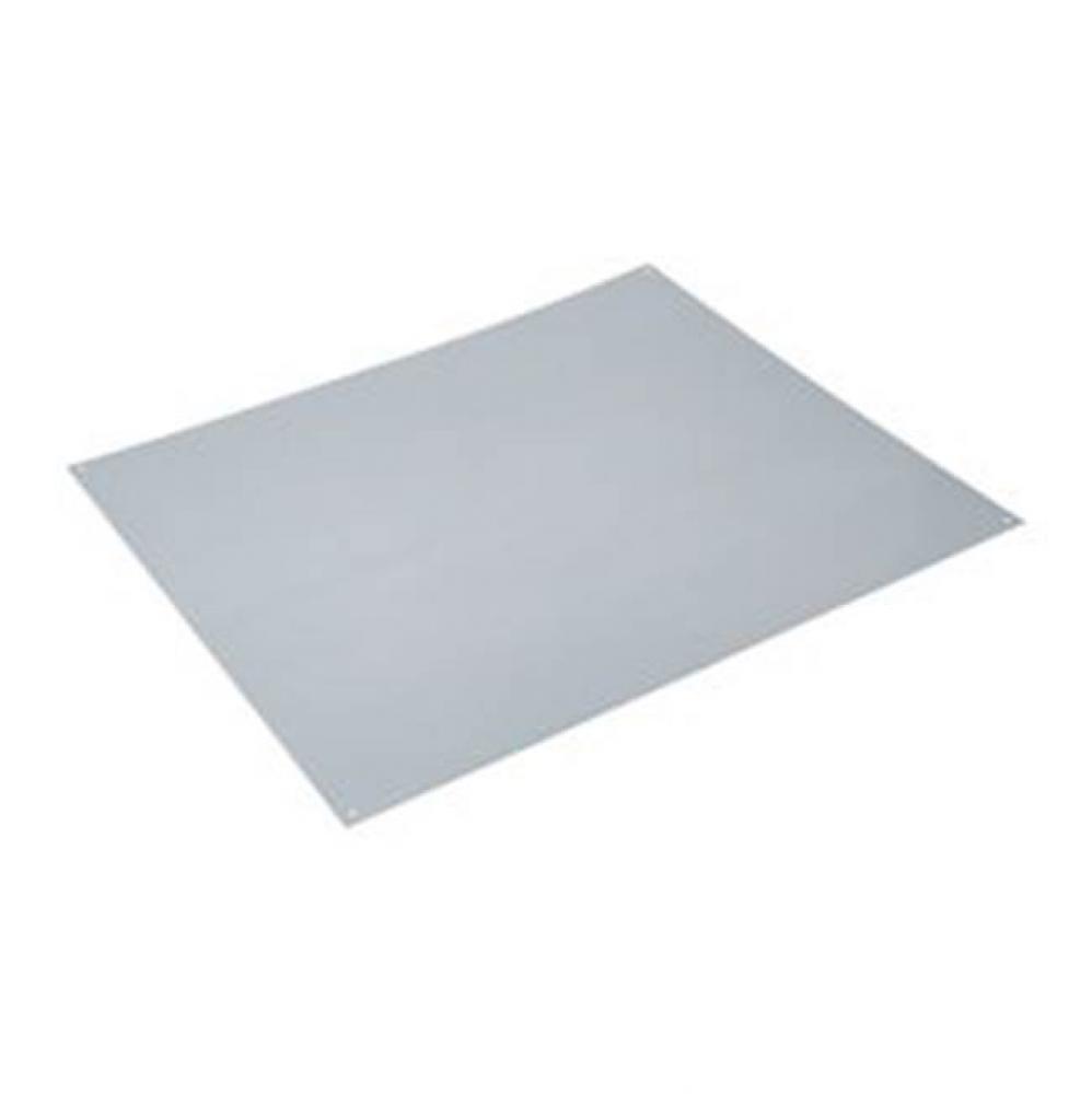 Range Backsplash: Flat Stainless Steel, 30In X 24In, Universal Use, This Protects The Back Of The