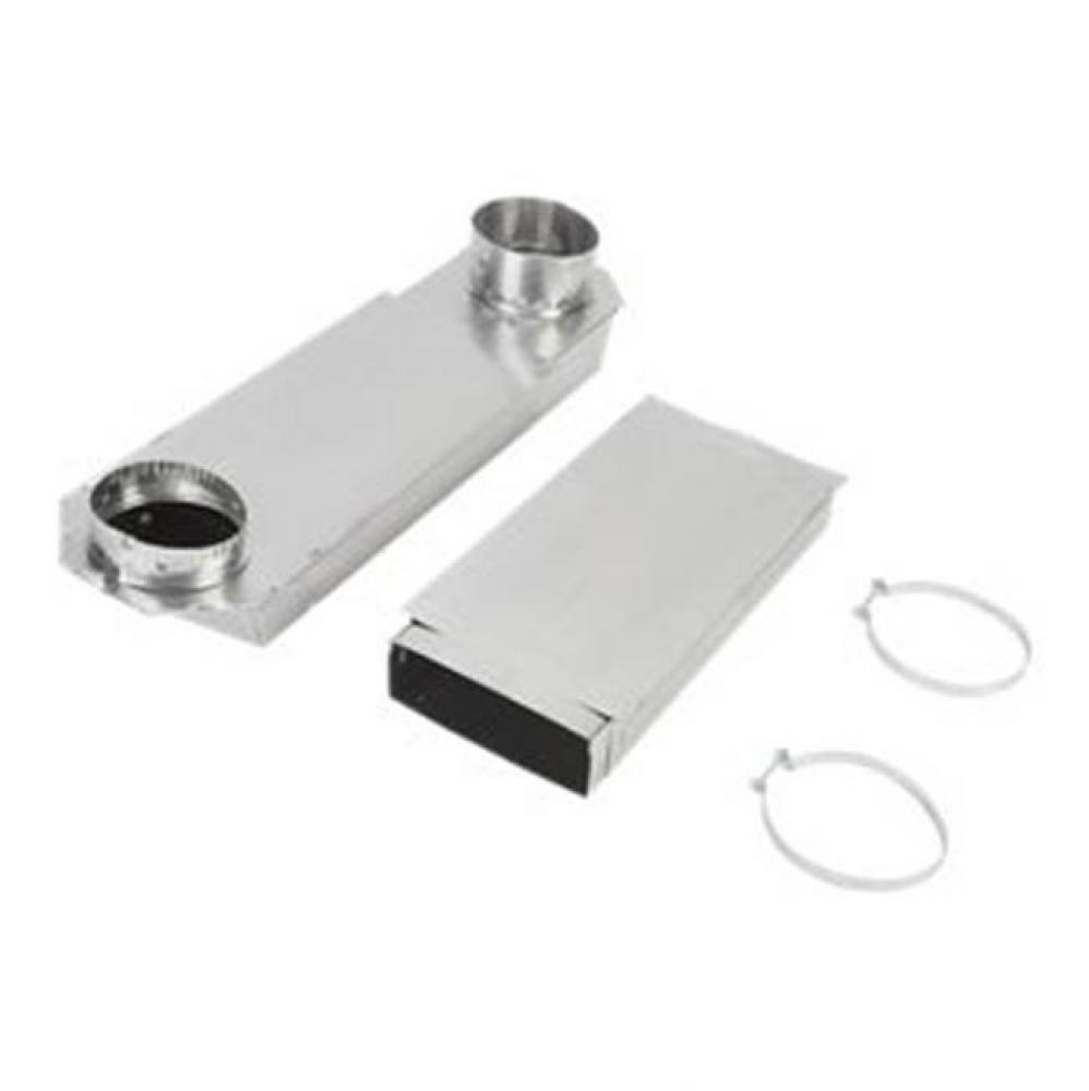 Dryer Vent Kit: Periscope 29-In To 50-In Metal For Tight 2-1/2-Ft Clearance, 1-Male Snap- Lock Fit