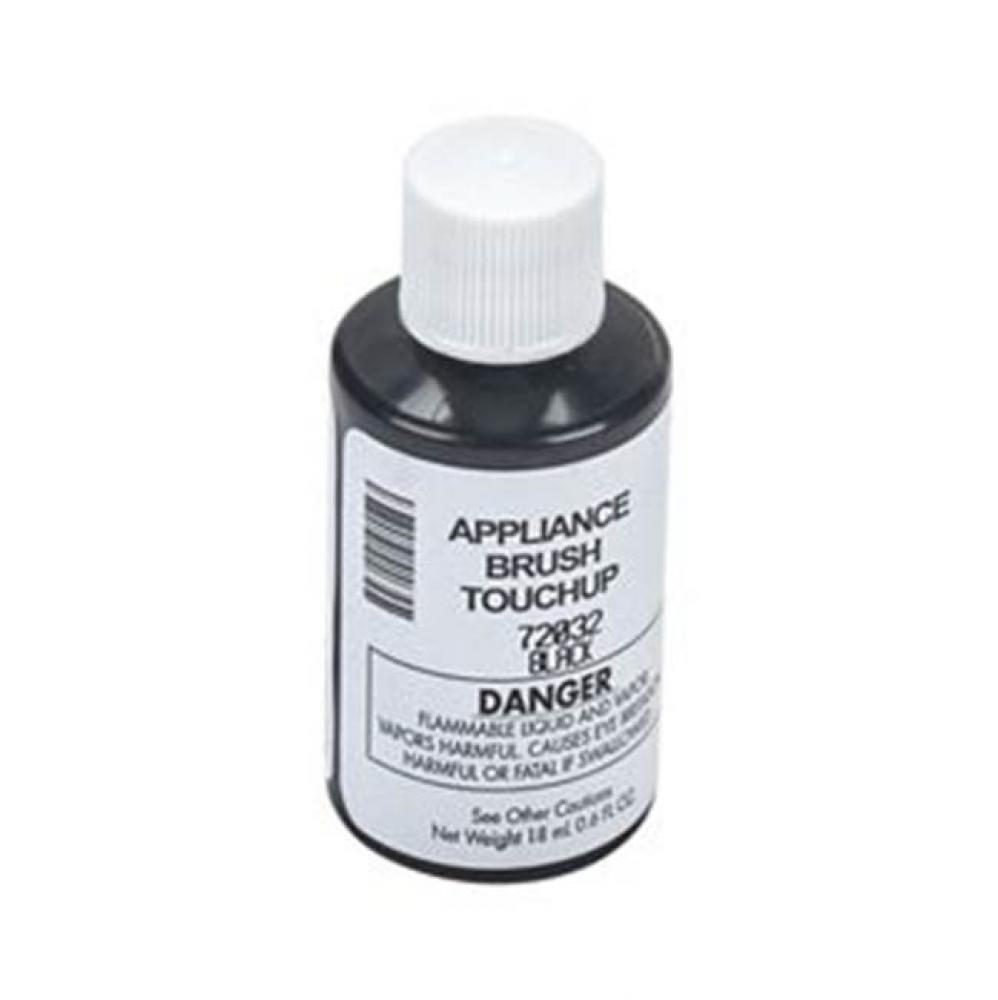 Touch Up Paint: 0.6-Oz Paint Bottle W/Brush, Color Spec-, Color- Acrylic Black