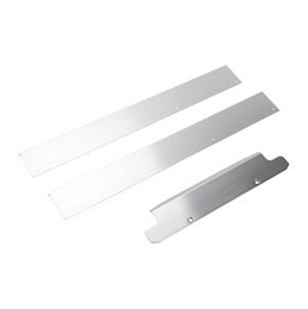 Ice Maker 50 Lb Trim Kit: 15-In 3/4 Door Models, Color: Stainless Steel